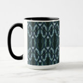 Blaue Orientalische Geometrie Tasse (Links)