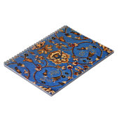 Blaue Orientalische Ruine Notizblock (Linke Seite)