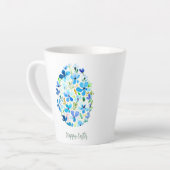 Blaue Osterei Milchtasse (Linke Ecke)