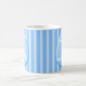 Blaue Ostereier-Färbepokal Kaffeetasse (Mittel)