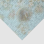 Blaue Ostervögel und Nester Dekoupage Papier (Ausschnitt)