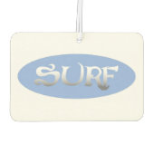 Blaue Ovale Autolüche Autolufterfrischer (Rückseite)