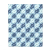 Blaue Ovale Seeteufel runder Wassertropfen Moderne