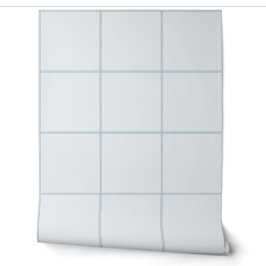 Blaue Oversized-Fenstergitter-Karierung Tapete