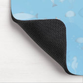 Blaue Ozean-Mausunterlage Mousepad (Ecke)