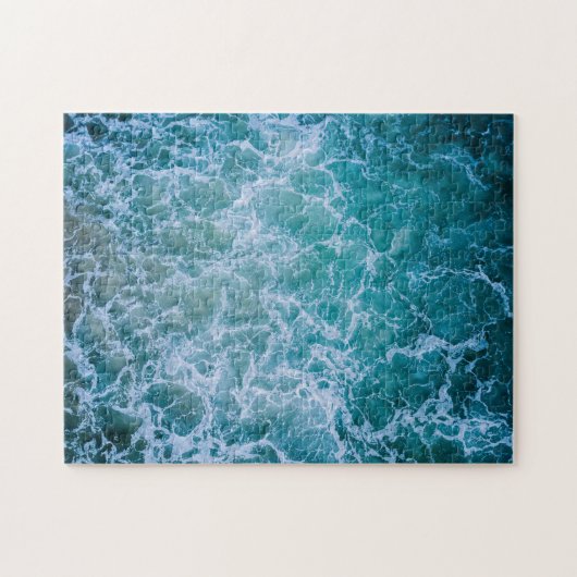 Blaue Ozeanstrände Puzzle (Horizontal)