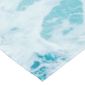 Blaue Ozeanwälder entdecken Kurzer Tischläufer (Ecke)