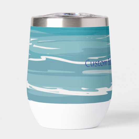 Blaue Ozeanwellen (Vorderseite)