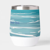 Blaue Ozeanwellen (Rückseite)