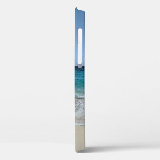 Blaue Ozeanwellen an einem karibischen Strand V2  Case-Mate iPhone Hülle (Rückseite / Links)