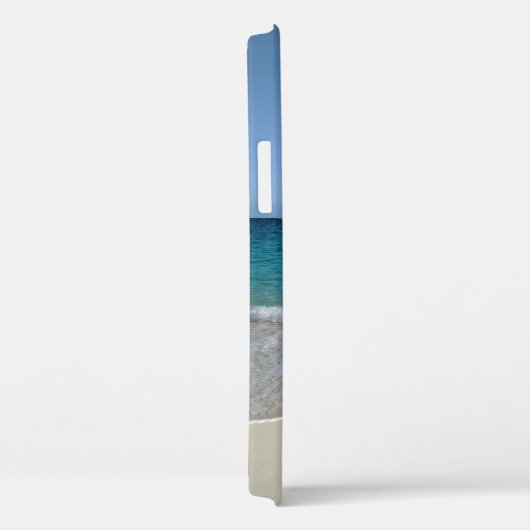Blaue Ozeanwellen an einem karibischen Strand V2  Case-Mate iPhone Hülle (Rückseite / Rechts)