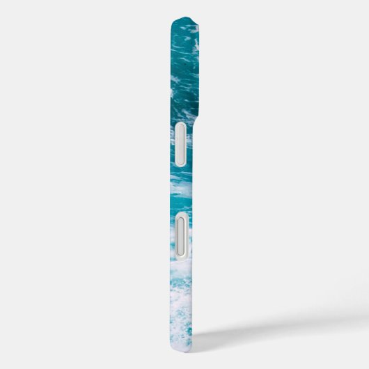 Blaue Ozeanwellen Case-Mate iPhone Hülle (Rückseite / Rechts)