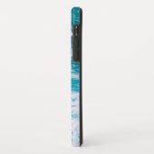 Blaue Ozeanwellen Case-Mate iPhone Hülle (Hinten/Links)