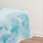 Blaue Ozeanwellen Erforschen Tischdecke (Beispiel)