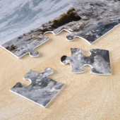 Blaue Ozeanwellen & Felsen, Vs 2 Puzzle (Seite)