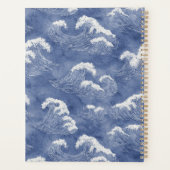 Blaue Ozeanwellen Planer (Rückseite)