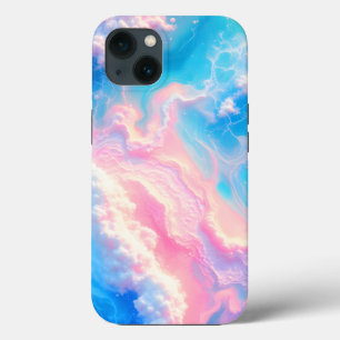 Blaue Ozeanwellen Rosa Sommer Meer Strand Türkis  Case-Mate iPhone Hülle