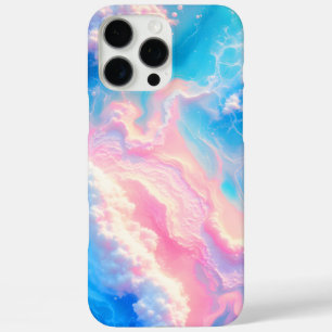 Blaue Ozeanwellen Rosa Sommer Meer Strand Türkis iPhone 16 Pro Max Hülle
