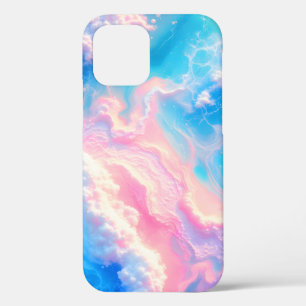 Blaue Ozeanwellen Rosa Sommer Meeresstrand Türkis Case-Mate iPhone Hülle