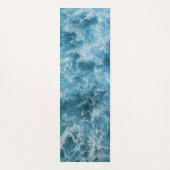 Blaue Ozeanwellen Yogamatte (Vorderseite)