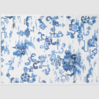 Blaue Pagode Chinoiserie