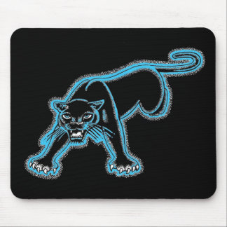 Blaue Panther-Mausunterlage Mousepad