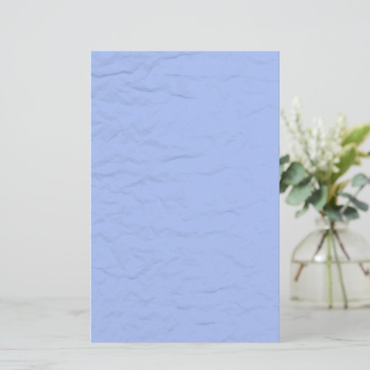 Blaue Papierstative Briefpapier (Stehend Vorderseite)
