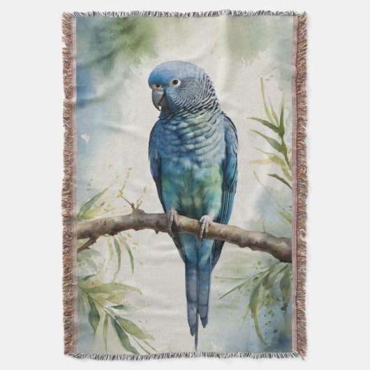 Blaue Parakeet Eukalyptus Tree Decke (Vorderseite Vertikal)
