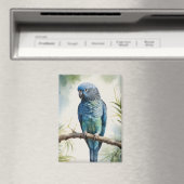 Blaue Parakeet Eukalyptus Tree Magnet (In Situ (Geschirrspüler))