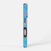 Blaue Pastell-Traum-Abstraktion iPhone 16 Hülle (Rechte Seite)