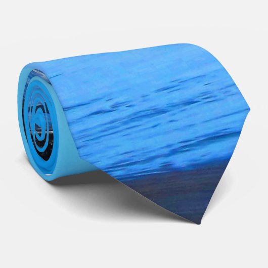 Blaue Pazifikküste Krawatte (Gerollt)
