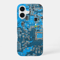 Blaue PCB-Schaltungsplatine Design für IT-Experten