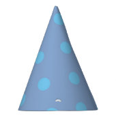 Blaue Periwinkle-Partyhut Partyhütchen (Rechts)