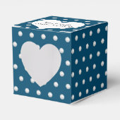 Blaue Perlen Geschenkschachtel (Vorderseite)