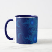 Blaue Perlen Tasse (Links)