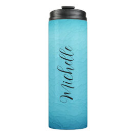 Blaue Personalisierte Bezeichnung Thermal Tumbler Thermosbecher