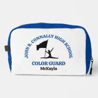 Blaue personalisierte Color Guard Tasche für die H