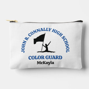 Blaue personalisierte Color Guard-Tasche für die H Zubehörtasche