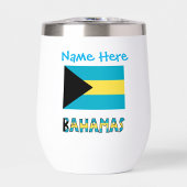 Blaue Personalisierung der Bahamas und der Bahamas