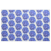 Blaue Perwinkle, elegante Blumenhydrangeas Stoff (Fat Quarter (45,7 x 55,9 cm))