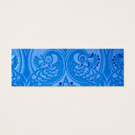Blaue Pfauenvögel (Vorderseite)