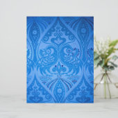 Blaue Pfauenvögel (Stehend Vorderseite)