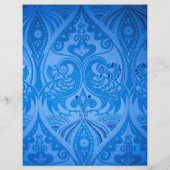 Blaue Pfauenvögel (Rückseite)
