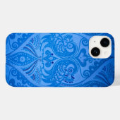 Blaue Pfauenvögel Case-Mate iPhone Hülle (Rückseite (Horizontal))