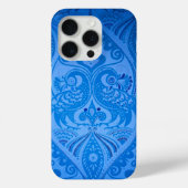 Blaue Pfauenvögel Case-Mate iPhone Hülle (Rückseite)