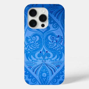 Blaue Pfauenvögel Case-Mate iPhone Hülle