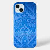 Blaue Pfauenvögel Case-Mate iPhone Hülle (Rückseite)