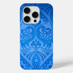 Blaue Pfauenvögel Case-Mate iPhone Hülle