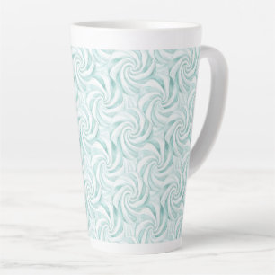 Blaue Pfefferminzbonbon-Weihnachten Milchtasse