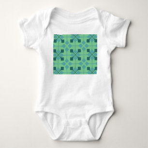 Blaue Pfeile Baby Strampler